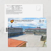 UNESCO - Plaza del Obradoiro / Praza do Obradoiro ポストカード (正面/裏面)