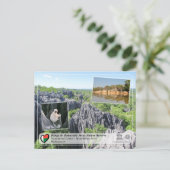 UNESCO - Tsingy de Bemaraha Strict Nature Reserve ポストカード (スタンド正面)