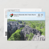 UNESCO - Tsingy de Bemaraha Strict Nature Reserve ポストカード (正面/裏面)