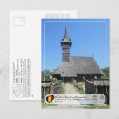 UNESCO WHS Church of the Holy Archangels in Rogoz ポストカード (正面/裏面)