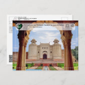 UNESCO WHS - Lahore Fort - شاہی قلعہ ポストカード (正面/裏面)