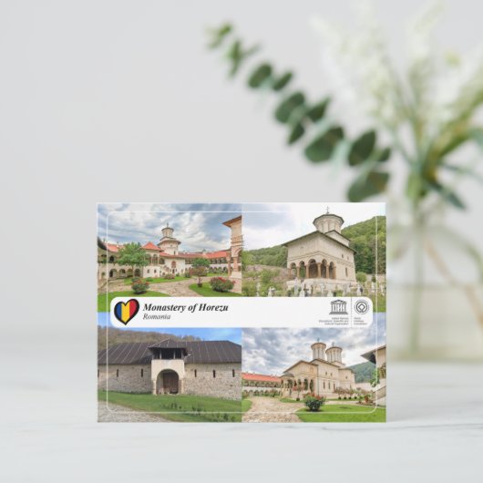 UNESCO WHS - Monastery of Horezu ポストカード (スタンド正面)