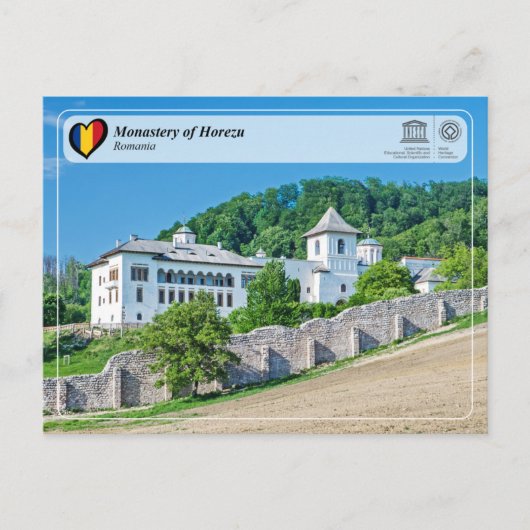 UNESCO WHS - Monastery of Horezu Postcard ポストカード (正面)