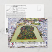 UNESCO WHS - Mozu Kofun - Richu-tenno-ryo Kofun ポストカード (正面/裏面)