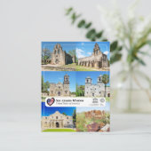 UNESCO WHS - San Antonio Missions ポストカード (スタンド正面)