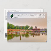 UNESCO WHS - Shalamar Gardens - شالامار باغ  ポストカード (正面/裏面)