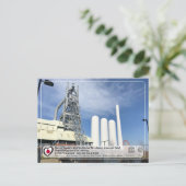 UNESCO WHS - The Imperial Steel Works，日本 ポストカード (スタンド正面)