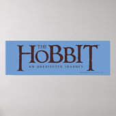 UNEXEPECT JOURNEY™ロゴ無地の ポスター (正面)