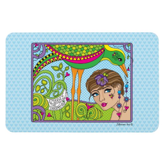 Unexpected_Flexibleマグネット6"x4"を採用 マグネット (横)