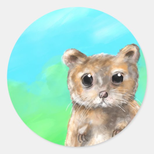 Unexpected Joyスタンプ ラウンドシール (正面)