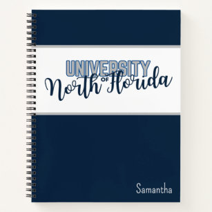 UNF – 北フロリダ大学スパイラルノート ノートブック