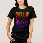 Unfailing Love Psalm 33 22 Christian トライブレンドＴシャツ (正面)