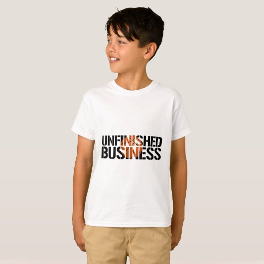 Unfinished Business Sketll Team Player Warmups Tシャツ (正面フル)