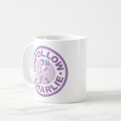 Unfollowチャーリー コーヒーマグカップ (正面左)