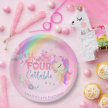 Unfourgetable紙プレート