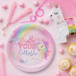 Unfourgetable紙プレート ペーパープレート