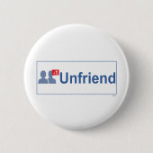 UNFRIEND Facebook 缶バッジ (正面)