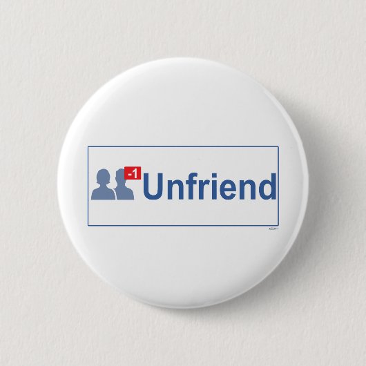 UNFRIEND Facebook 缶バッジ (正面)