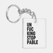 Unfu*禁酒可能 キーホルダー (正面左)