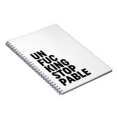 Unfu*禁酒可能 ノートブック (右側)