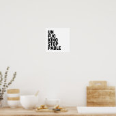 Unfu*禁酒可能 ポスター (キッチン)