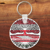 Ungarn Ungarisch Österreichisch Österreich Baum キーホルダー (正面)