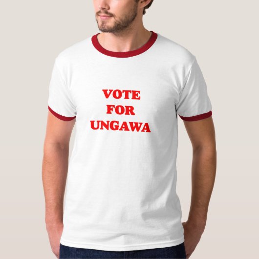Ungawaのための投票 Tシャツ (正面)