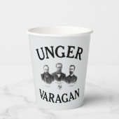 Unger Varagan ペーパーカッブ 紙コップ (裏面)