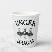 Unger Varagan ペーパーカッブ 紙コップ (正面)