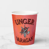 Unger Varagan ペーパークリップ 紙コップ (裏面)