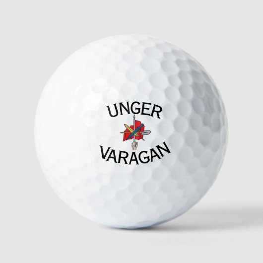 Unger Varagan Golf Balls ゴルフボール (正面)