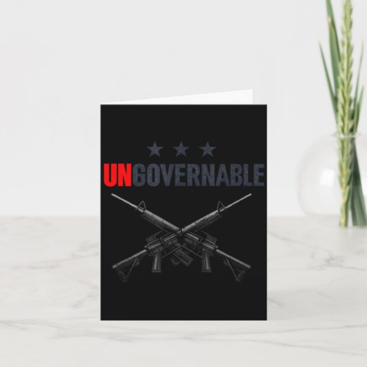 Ungovernable Shirts  カード (正面)