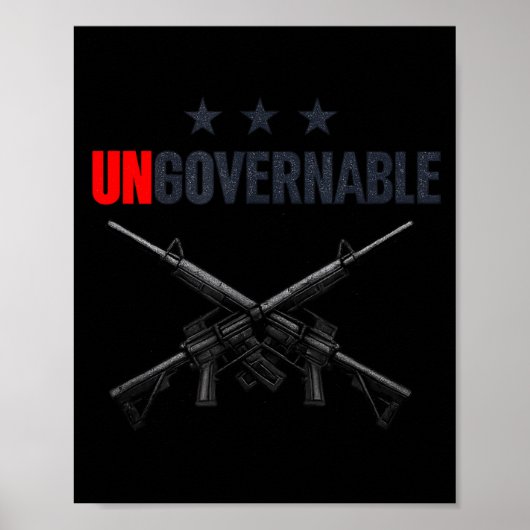 Ungovernable Shirts  ポスター (正面)