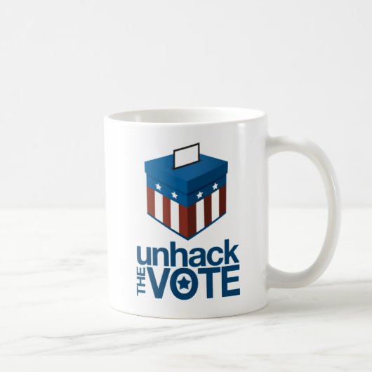 Unhack投票マグ コーヒーマグカップ (右)