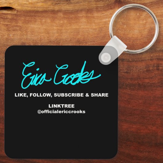 unhinged puppet art キーホルダー (裏面)