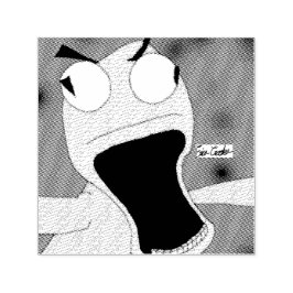 unhinged puppet art セルフインキングスタンプ