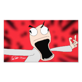 Unhinged puppet art フォトプリント           