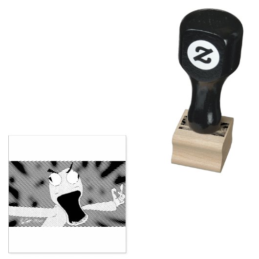 unhinged puppet art ラバースタンプ (押印)