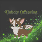 Unholy Offspring Sticker シール (正面)