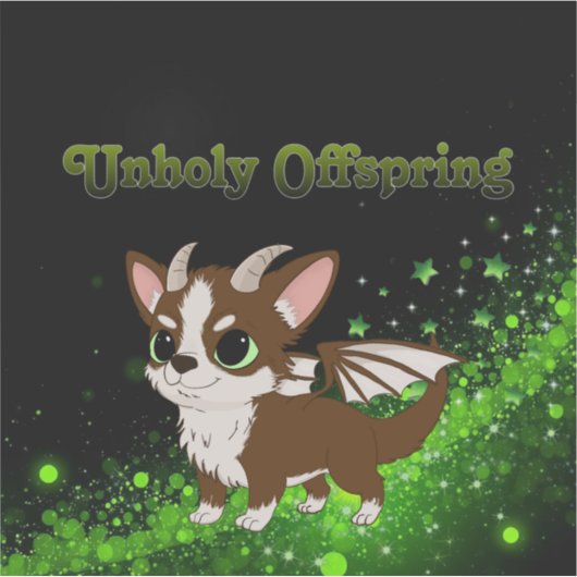 Unholy Offspring Sticker シール (正面)