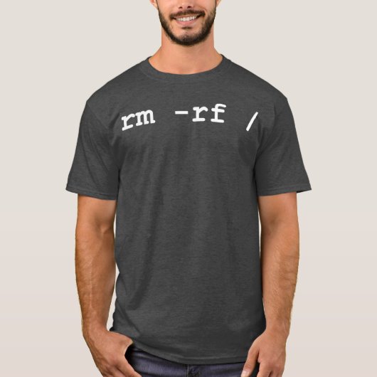 Uni おもしろい Linu Programmer Sys Admin Shellスクリプト Tシャツ (正面)