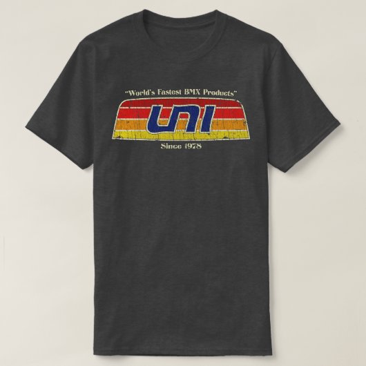 UNI BMX 1978 Tシャツ (デザイン正面)