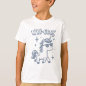 Uni Cool Unicorn Fun Art Tシャツ (正面)