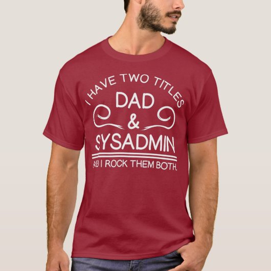 Uni Sysadminおもしろい Linu Shell Daddy Premium Tシャツ (正面)