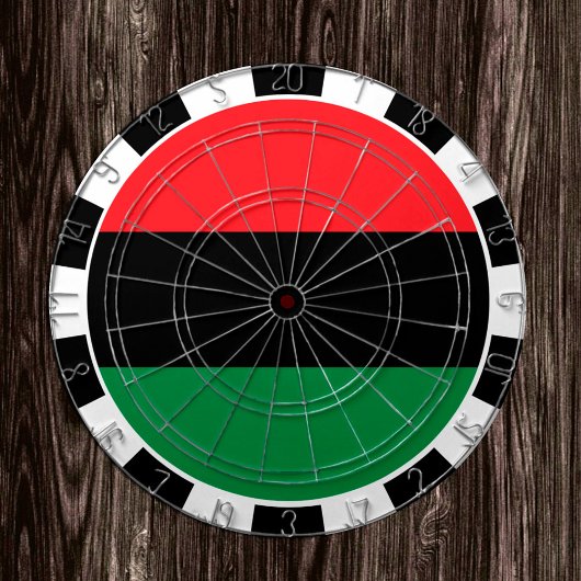 Uniaダーツボード&パンアフリカ国旗のダーツ/ゲーム ダーツボード