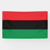 UNIAフラッグバナー – ユニバーサル黒人改良 横断幕 (横)