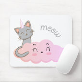unicat cloud meowマウスパッド マウスパッド (マウス)