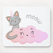 unicat cloud meowマウスパッド