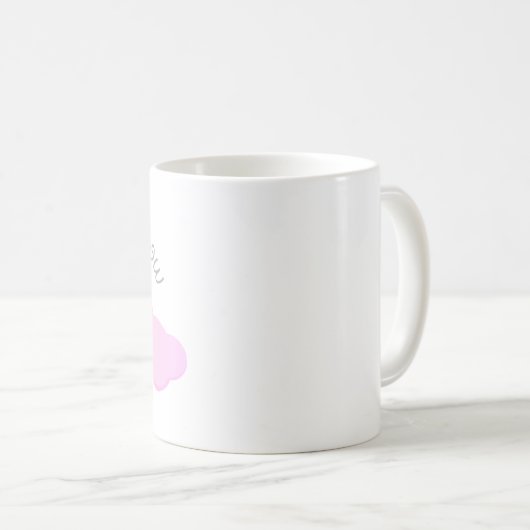 unicat cloud meow mug コーヒーマグカップ (正面右)