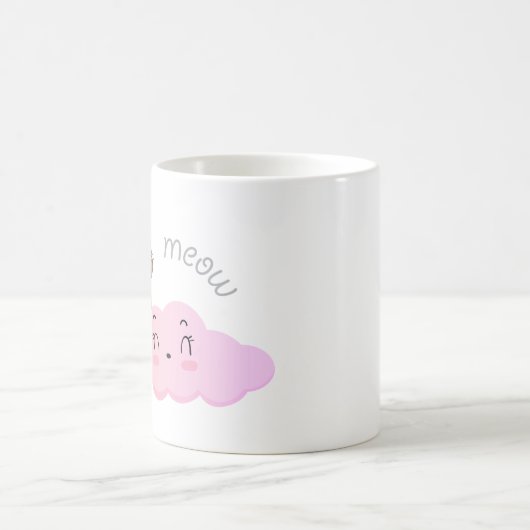 unicat cloud meow mug コーヒーマグカップ (中央)